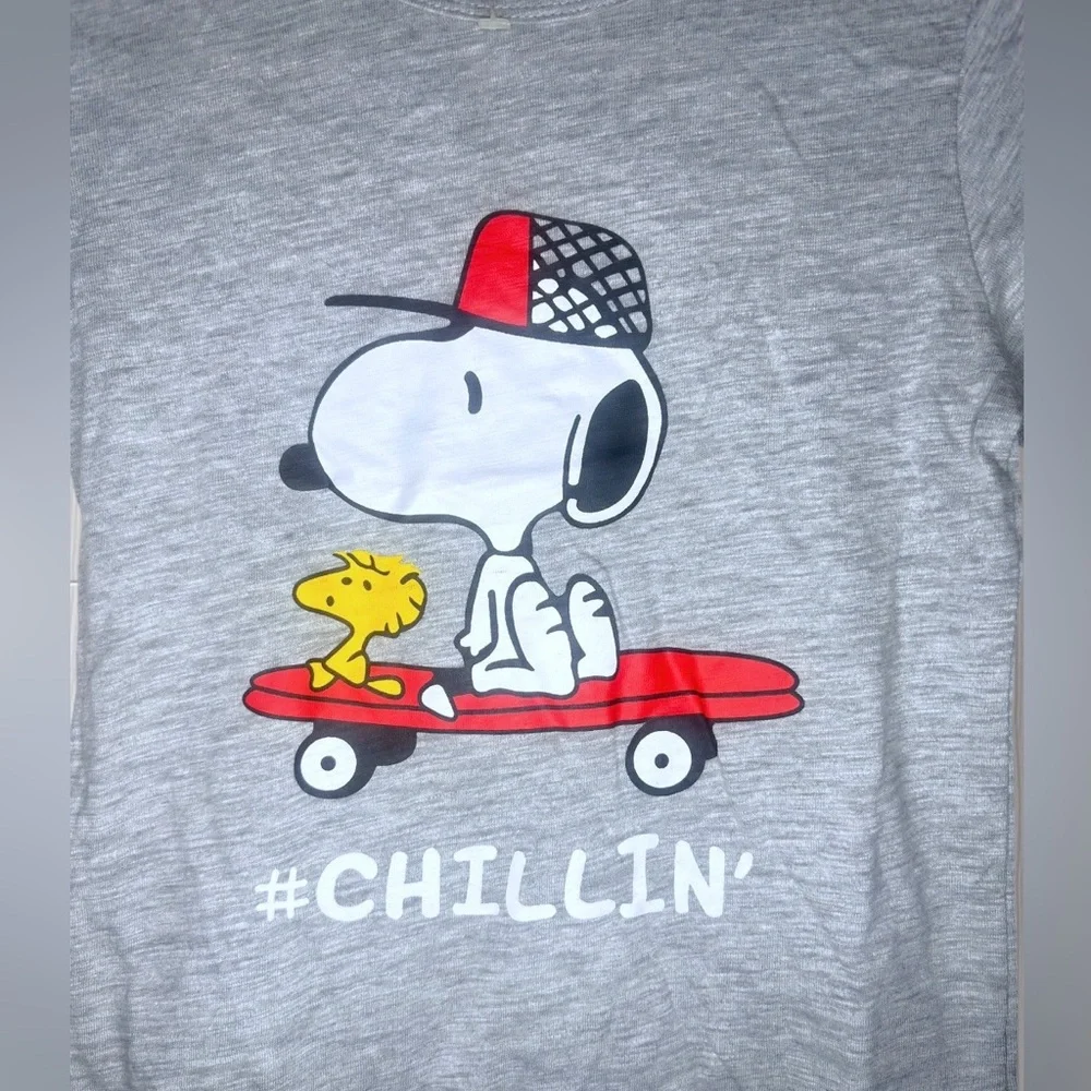 NWT Girls Snoopy Short Sleeve Graphic Tee